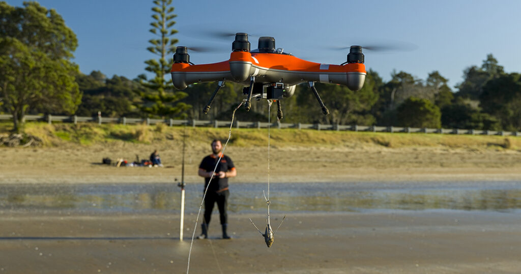 Fisherman FD1 9 fisherman drone carrying baits